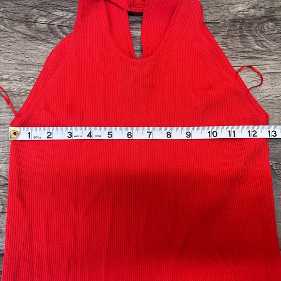 Modern Citizen‎ Halter Red Bodycon Dress Women L - Picture 4 of 8
